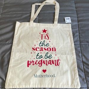 ⭐️2/$15⭐️ ‘Tis the Season to be Pregnant Tote